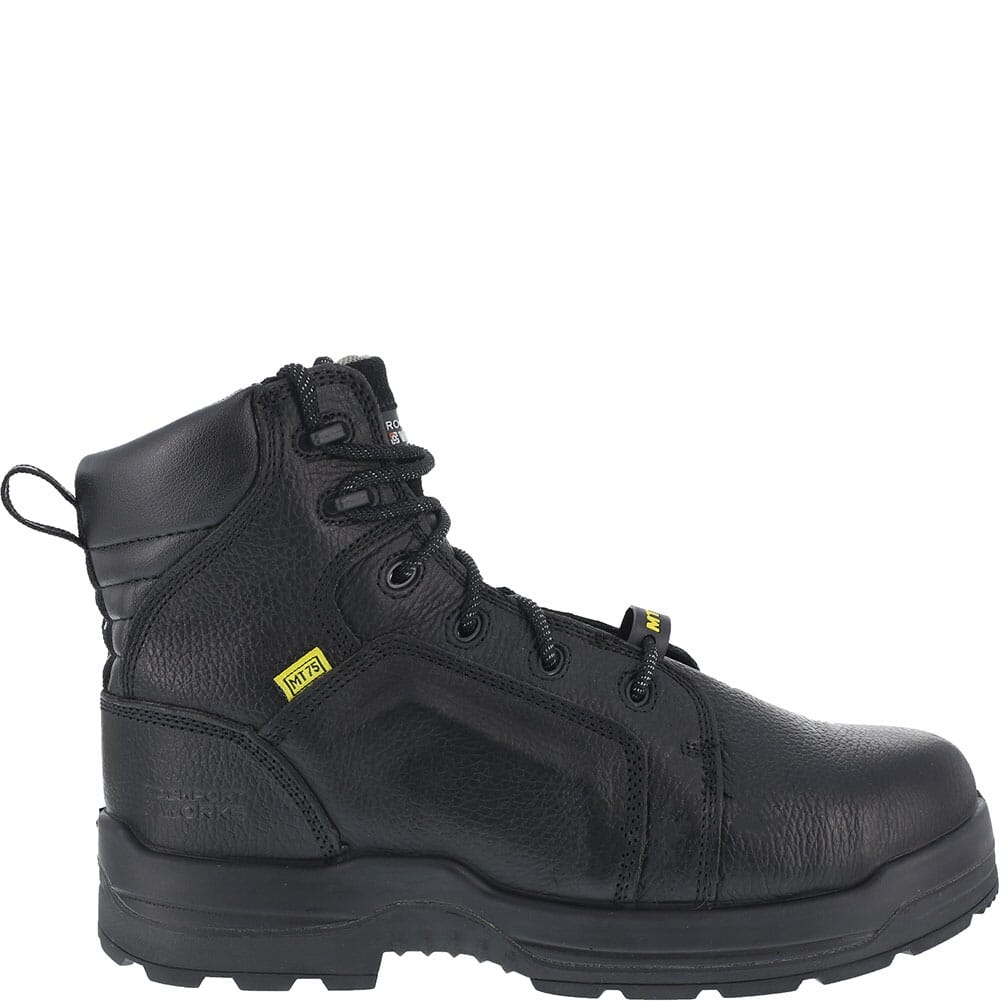 RK465 Rockport Works Women's More Energy Met Guard Safety Boots - Black