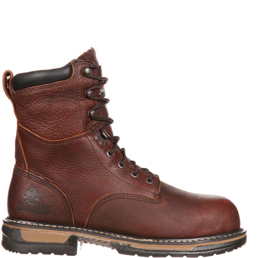 Rocky Men's IronClad WP Work Boots - Brown