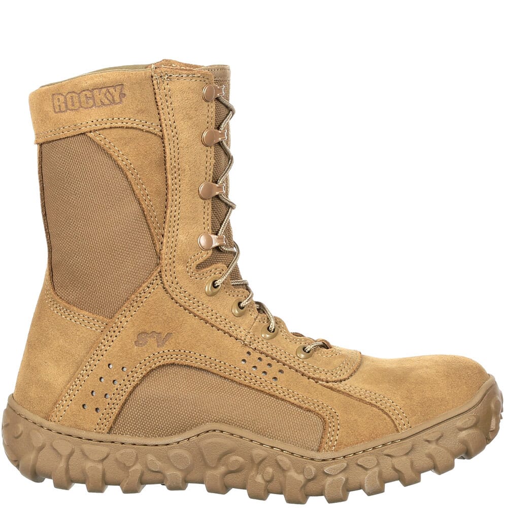 RKC089 Rocky Men's S2V EH Tactical Comp Toe Safety Boots - Coyote Brown