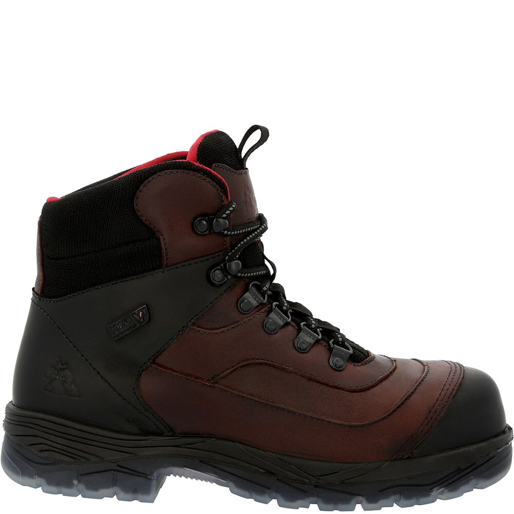 RKK0358 Rocky Men's Forge WP EH Safety Boots - Brown