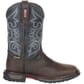 Rocky Original Women's Ride FLX WP Western Boots Chocolate/Midnight Bl Right Side