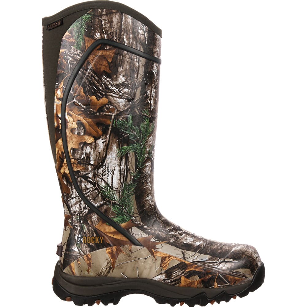 Rocky Core Men's Rubber WP Outdoor Boots - Realtree Xtra