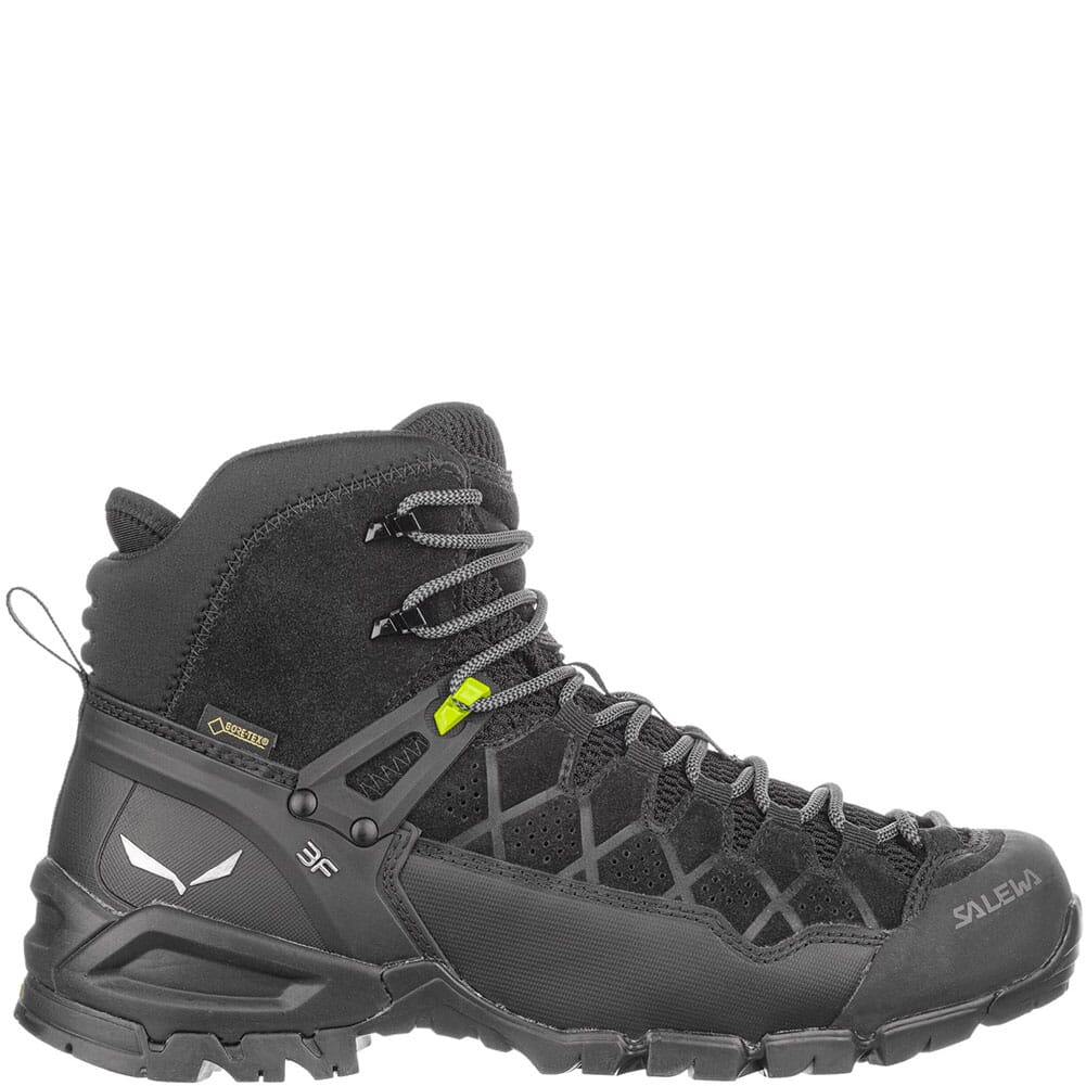 Salewa Men's Alp Trainer Mid GTX Hiking Boots - Black