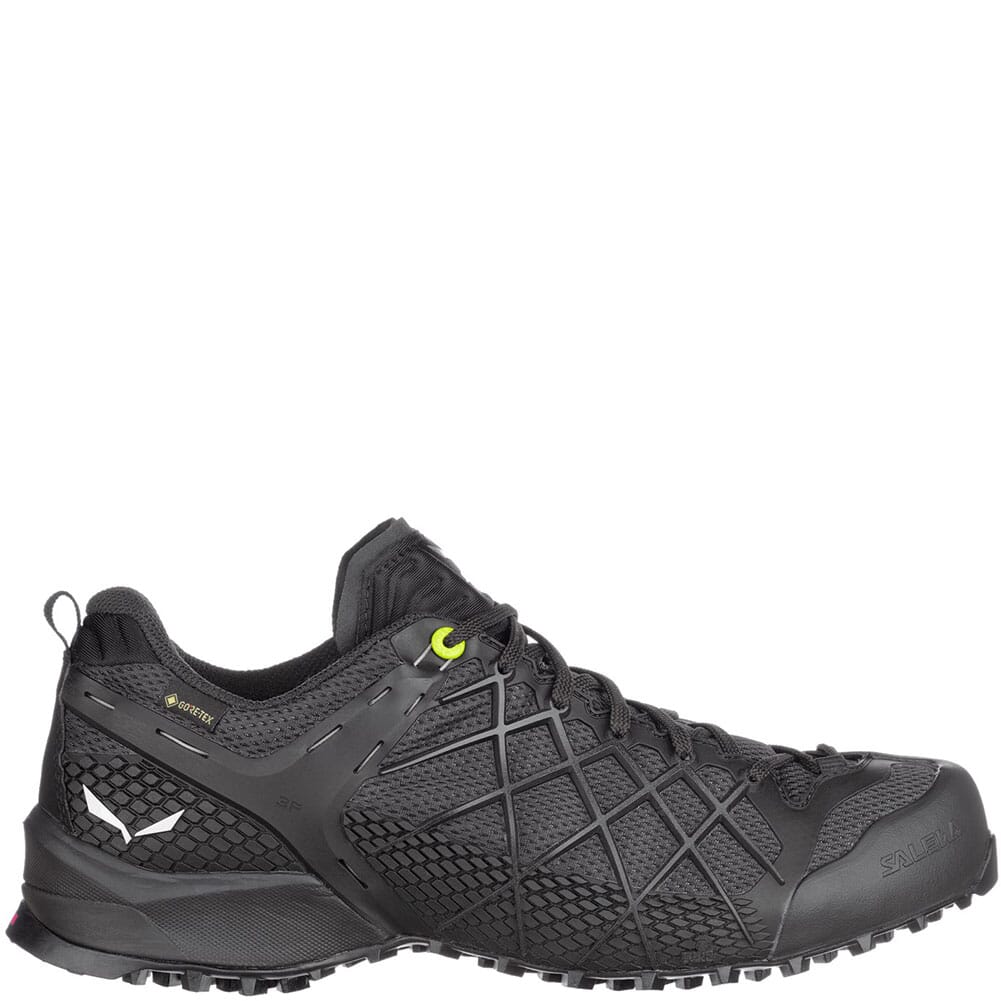 Salewa Men's Wildfire GTX Hiking Shoes - Black Out/Silver