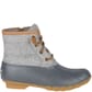 Sperry Women's Saltwater Wool Embossed Duck Boots Grey Right Side