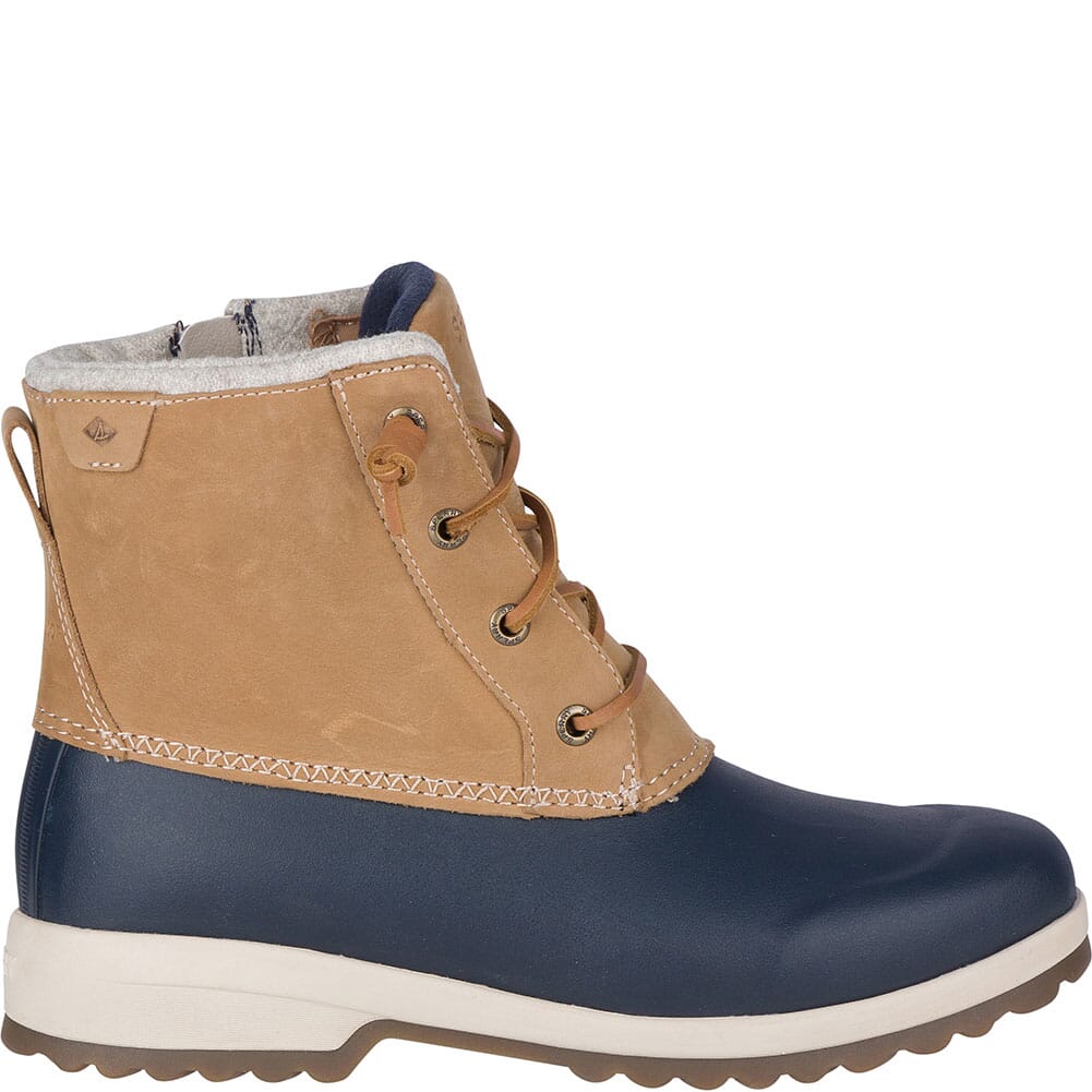 Sperry Women's Maritime Repel Snow Pac Boots - Tan/Navy