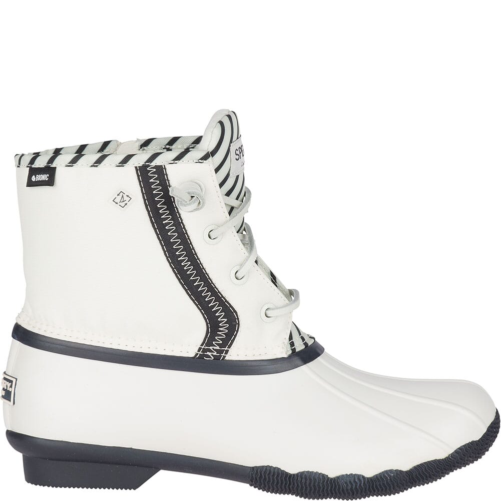 Sperry Women's Saltwater BIONIC Duck Boots - Off White