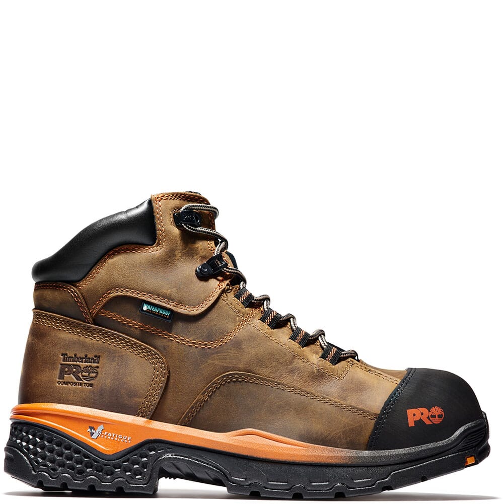 A1XK1214 Timberland Pro Men's Bosshog WP Safety Boots - Brown