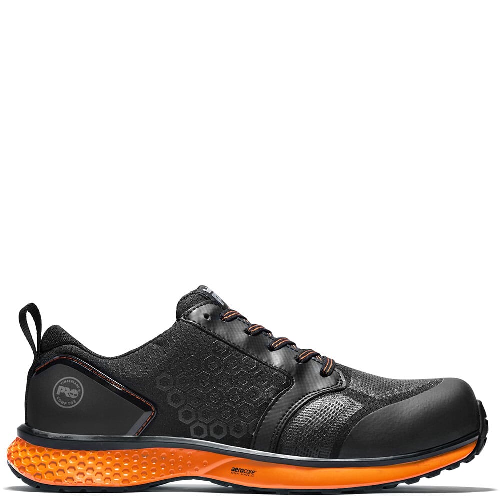 A2123001 Timberland PRO Men's Reaxion CT Safety Shoes - Black/Orange