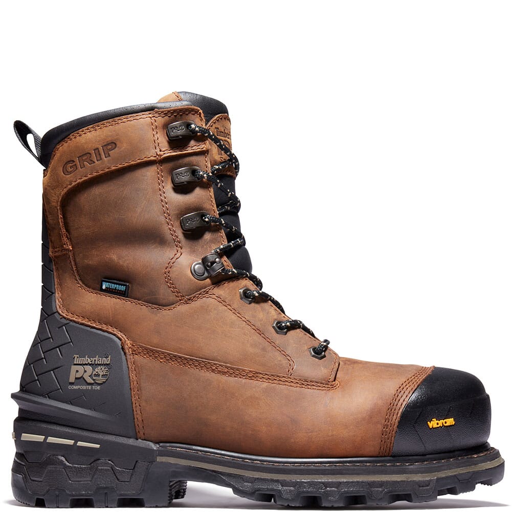 A29TG214 Timberland PRO Men's Boondock HD Safety Boots - Brown