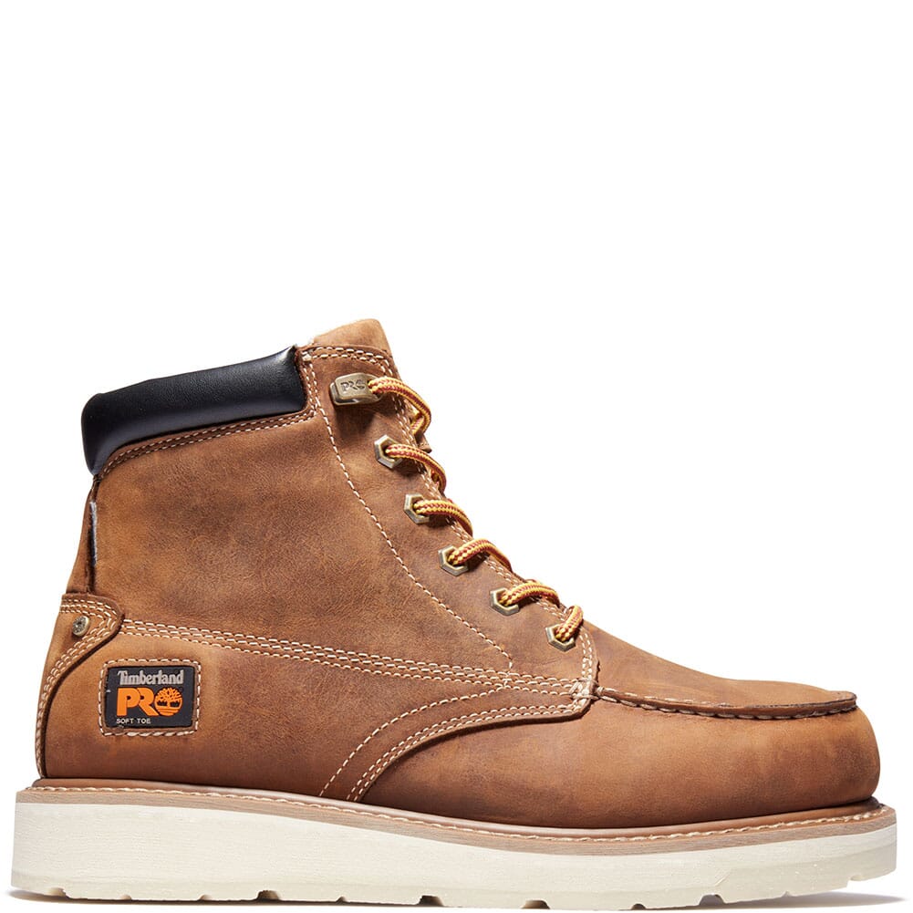 A2AXR214 Timberland PRO Men's Gridworks WP Work Boots - Golden Brown