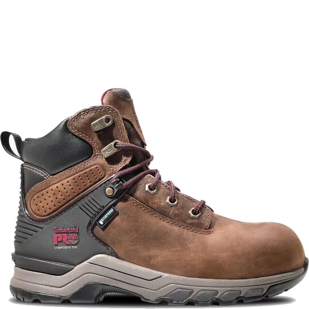A4115214 Timberland PRO Women's Hypercharge EH Safety Boots - Brown/Purple
