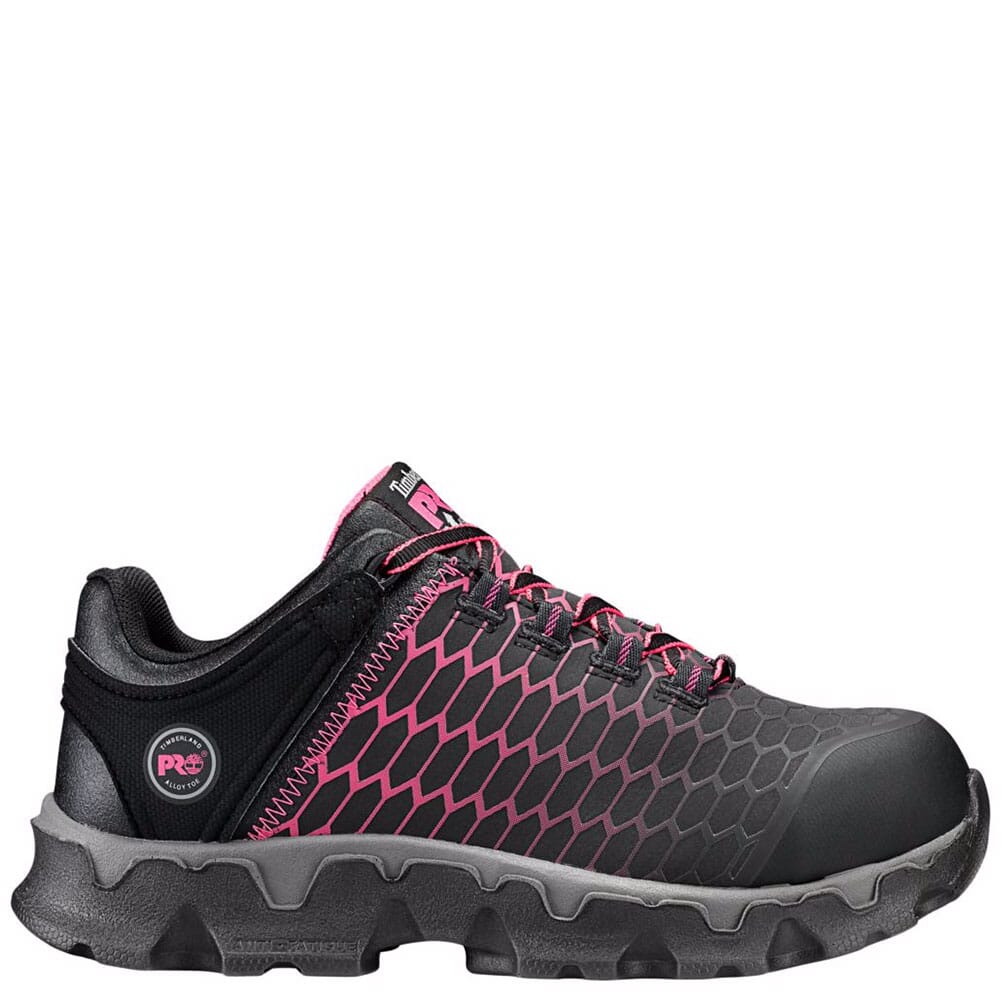 TB1A1I5Q001 Timberland PRO Women's Powertrain EH Safety Shoes - Black/Pink
