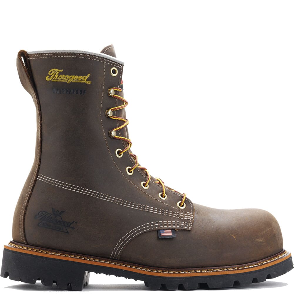 804-4248 Thorogood Men's American Legacy Series Safety Boots - Crazyhorse