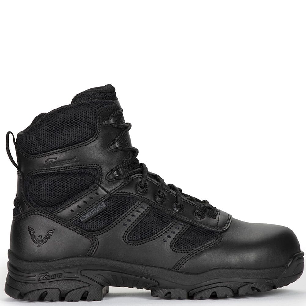 804-6190 Thorogood Men's Commando II Safety Boots - Black