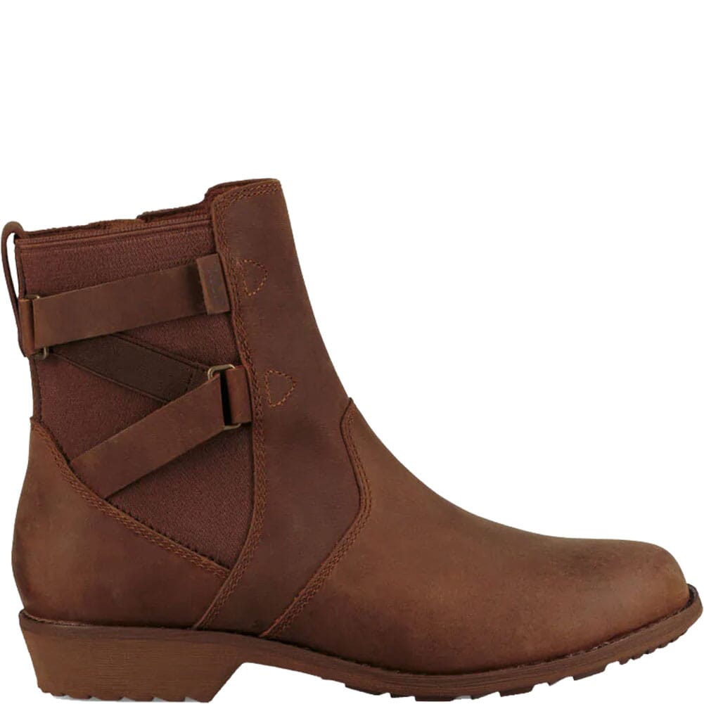 1103224-DOL Teva Women's Ellery Ankle WP Casual Boots - Dark Olive