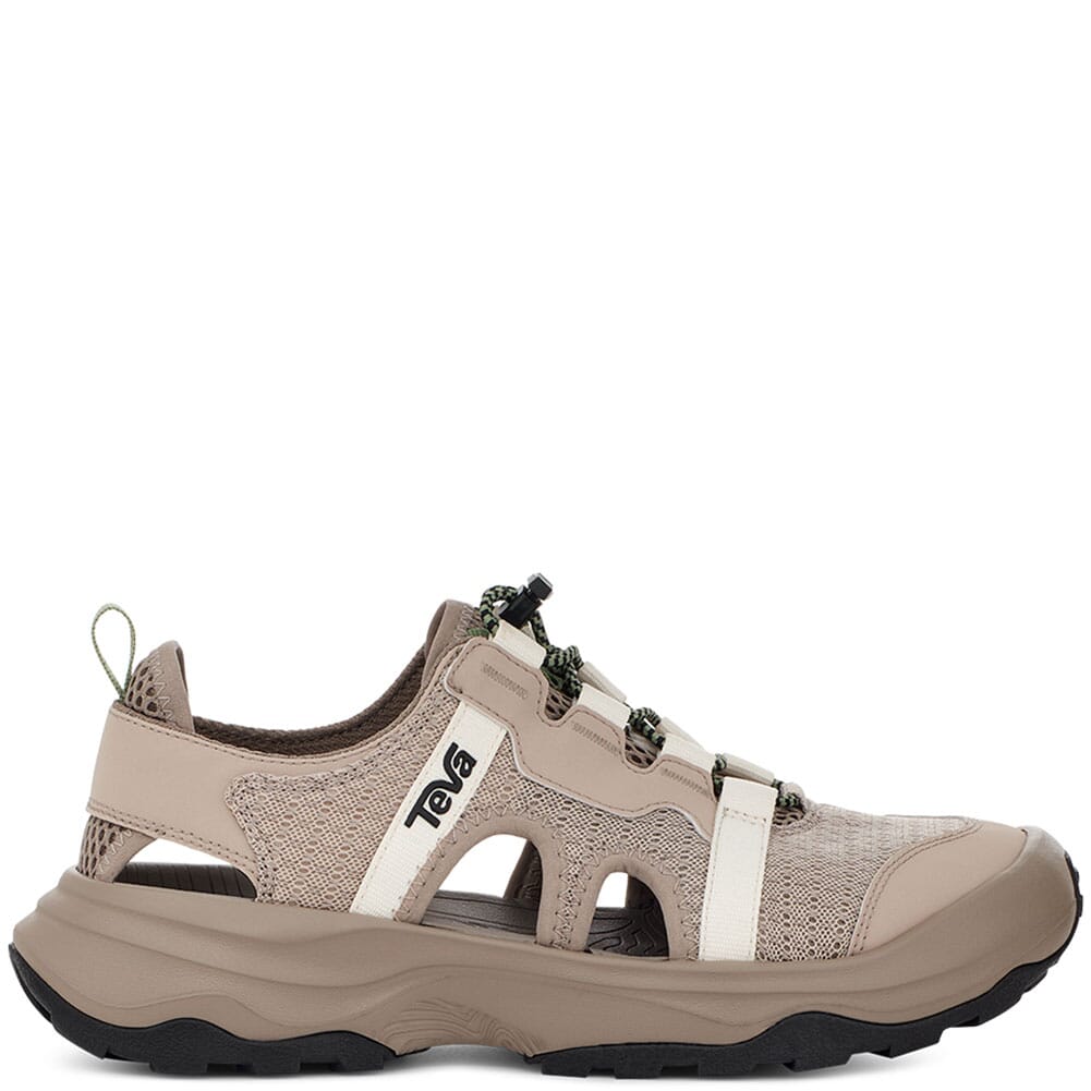 1134364-FGDT Teva Women's Outflow CT Sandals - Feather Grey/Desert Taupe