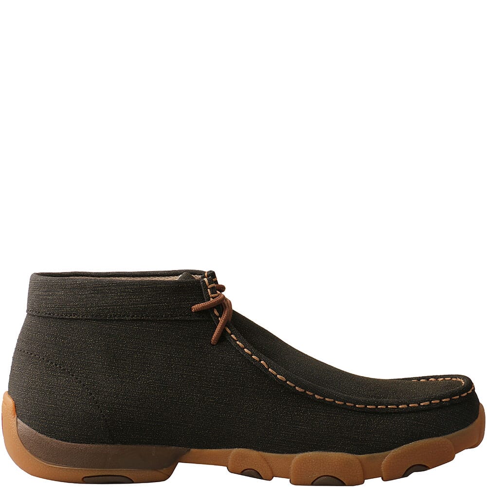 MDM0080 Twisted X Men's Chukka Driving Moc Casual Boots - Rubberized Brown