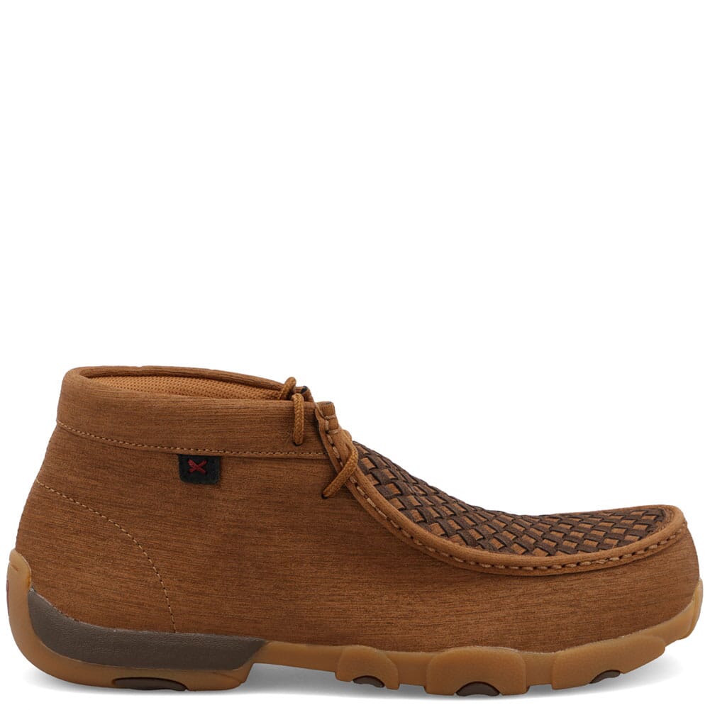 MDMNT02 Twisted X Men's Chukka Driving Moc Safety Boots - Clay/Cocoa