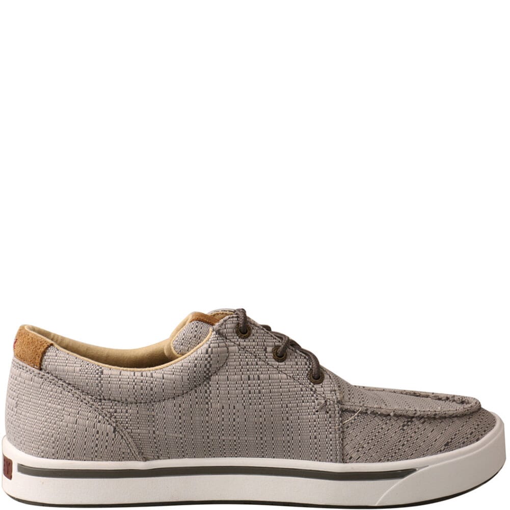MHYC018 Twisted X Men's Hooey Loper Casual Shoes - Light Grey