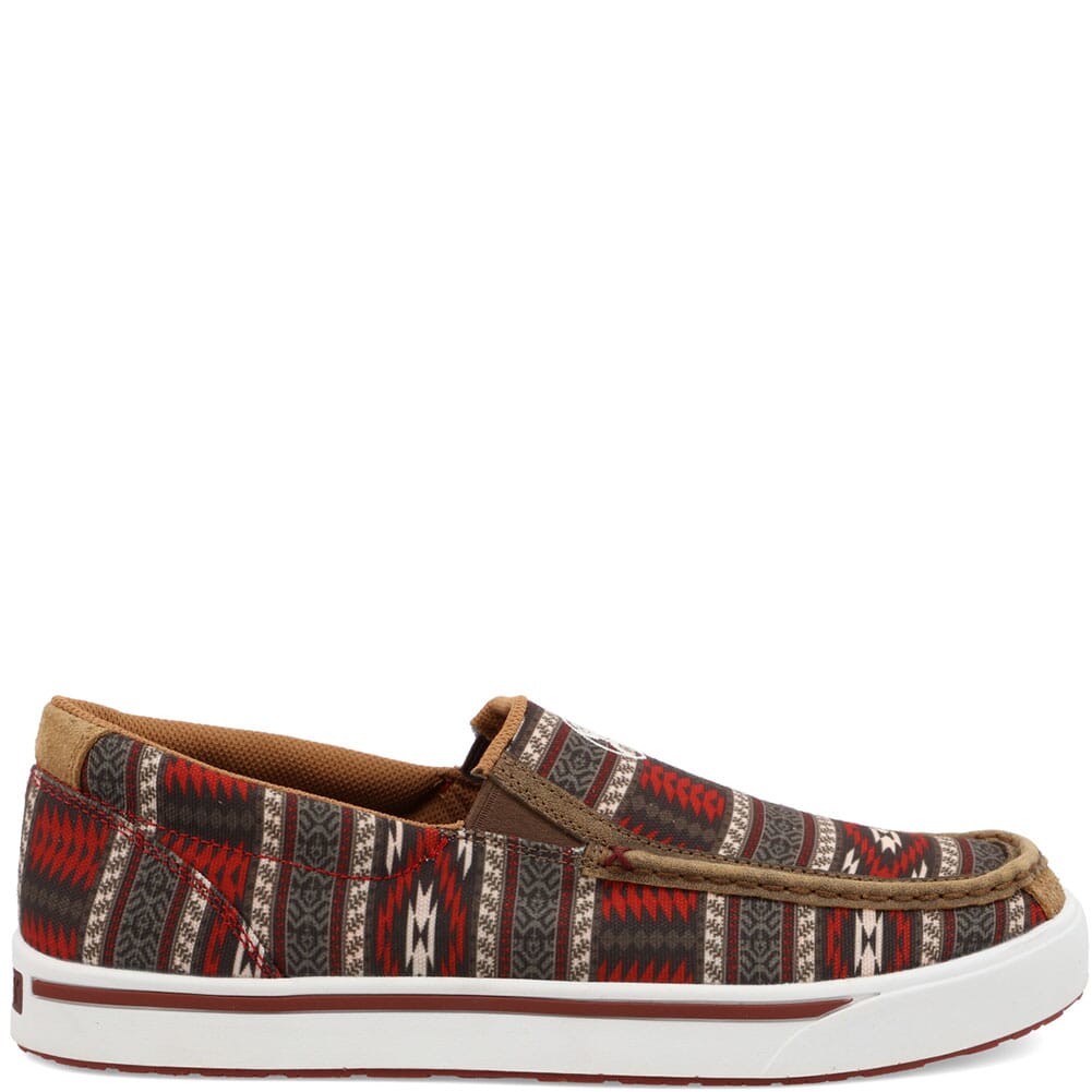 MHYC023 Twisted X Men's Hooey Slip-On Loper Casual Shoes - Nomad Multi