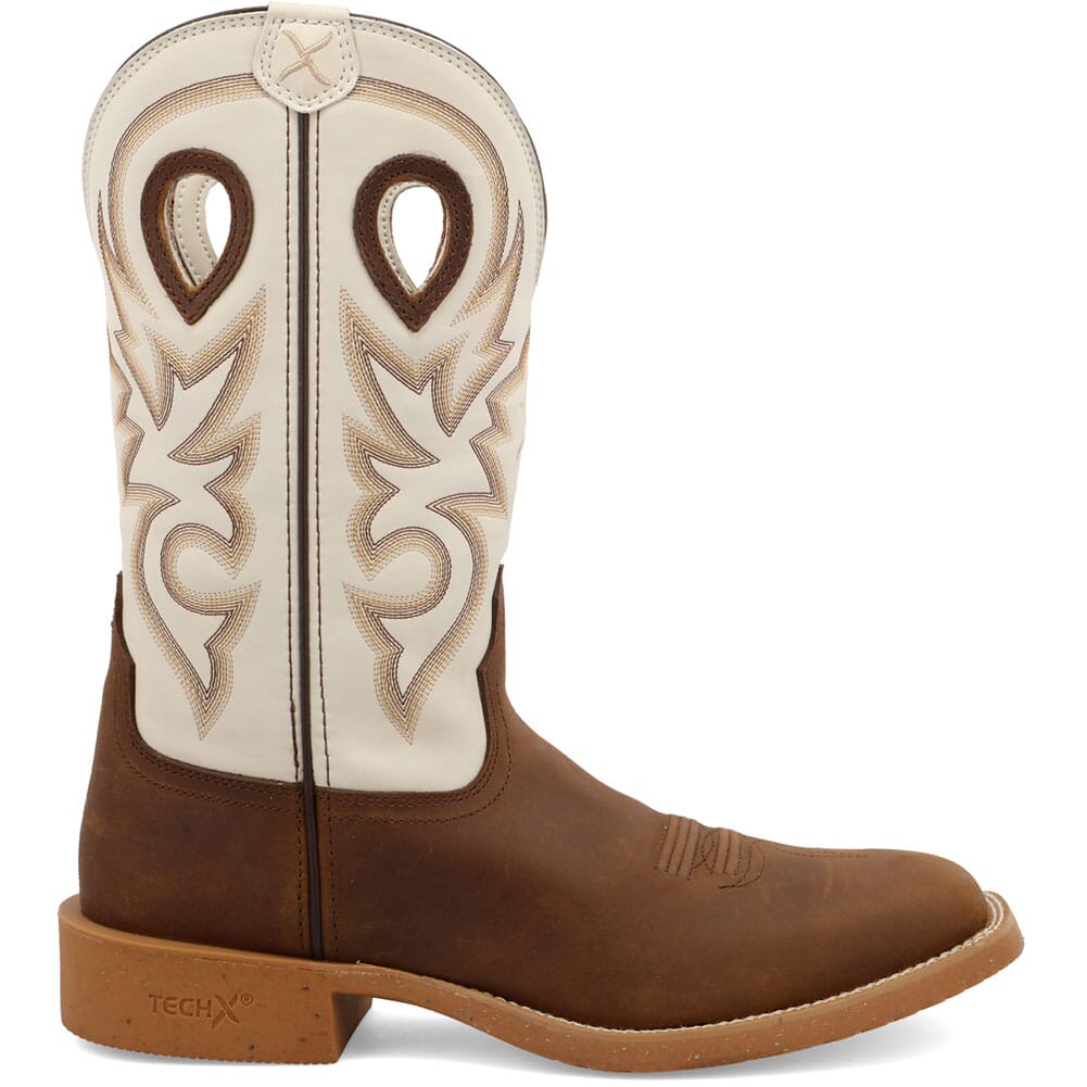 MXTR003 Twisted X Men's Tech X Western Boots - Brown/Ivory