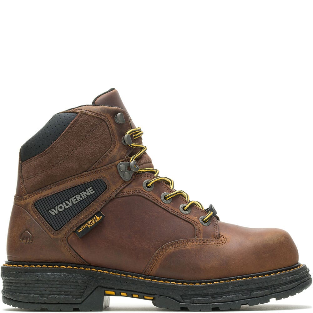 W200153 Wolverine Men's Hellcat Ultraspring CT Safety Boots - Tobacco