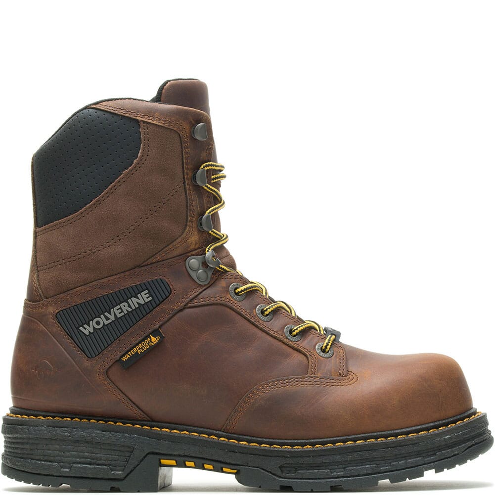 W201222 Wolverine Men's Hellcat Ultraspring Insulated Safety Boots - Tobacco