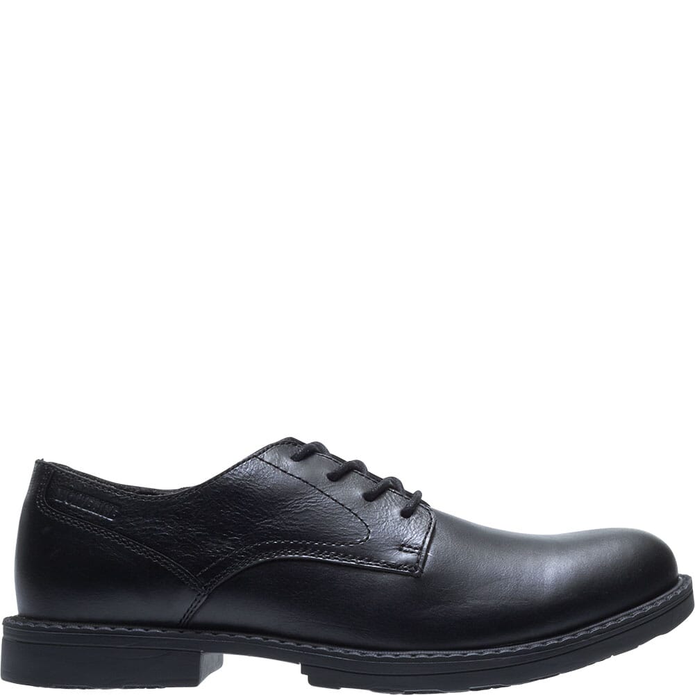 Wolverine Men's Bedford Oxford Work Shoes - Black | elliottsboots