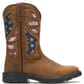 Wolverine Men's Rancher Flag Steel Toe Safety Boots instep profile