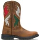 Wolverine Men's Rancher Flag Steel Toe Safety Boots instep profile