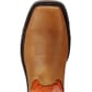 Ariat Men's WorkHog CSA Safety Boots Dark Earth Toe Profile