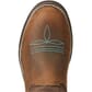 Ariat Women's Delilah Western Boots Distressed Brown Toe Profile