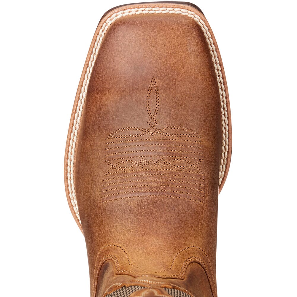 Ariat Men's VentTek Ultra Western Boots - Distressed Brown