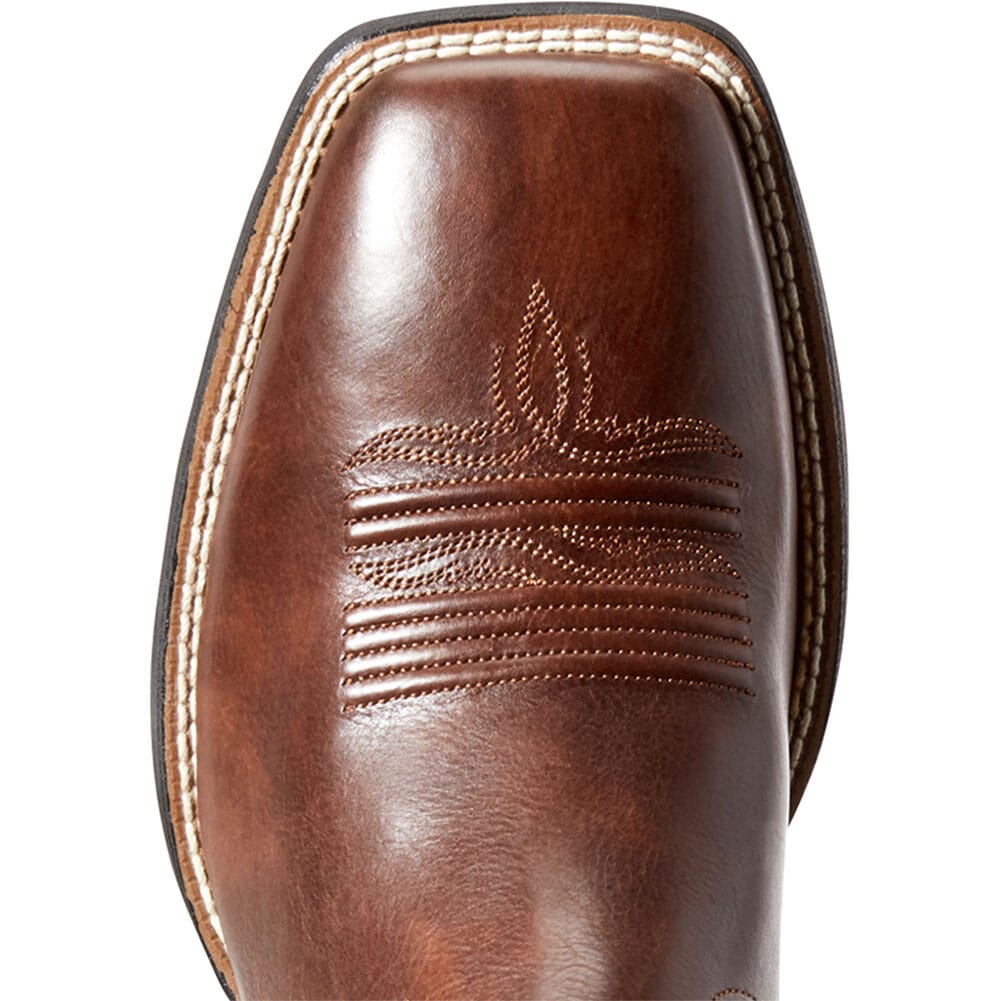 Ariat Men's Round Pen Western Boots - Clean Saddle