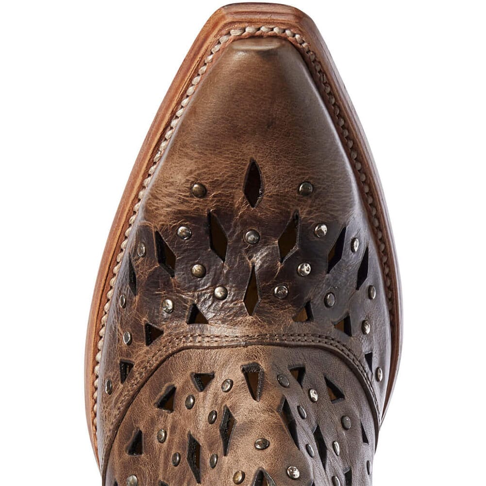 Ariat Women's Dixon Studded Western Boots - Ash Brown