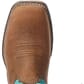 Ariat Women's Anthem VentTEK Western Boots Chocolate Chip Toe Profile