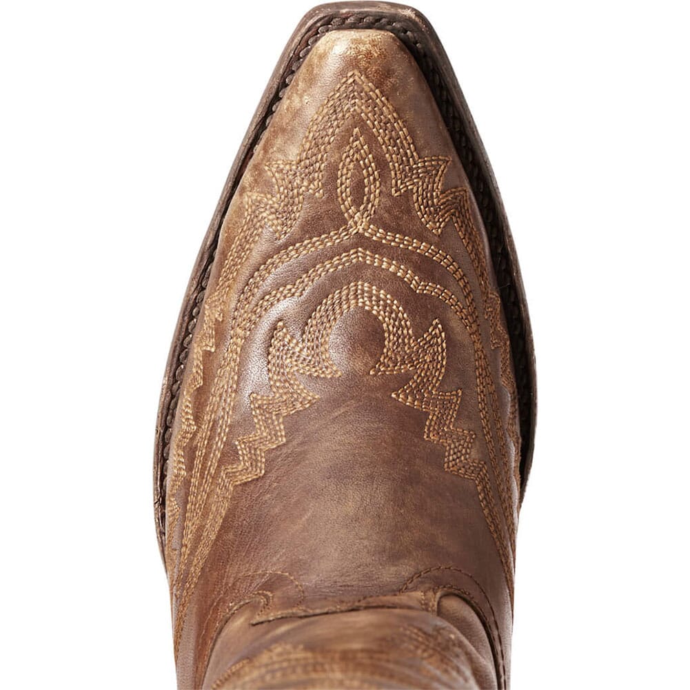 10034002 Ariat Women's Casanova Western Boots - Naturally Brown
