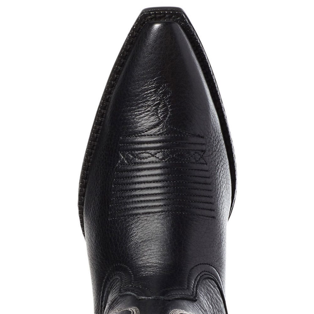 10036045 Ariat Women's Heritage Elastic Calf Western Boots - Black