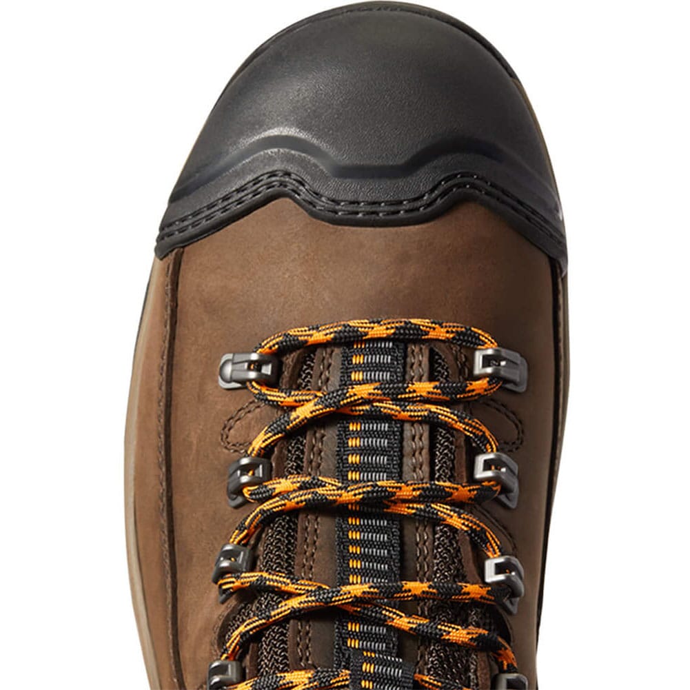 10038373 Ariat Men's Endeavor WP Work Boots - Chocolate Brown