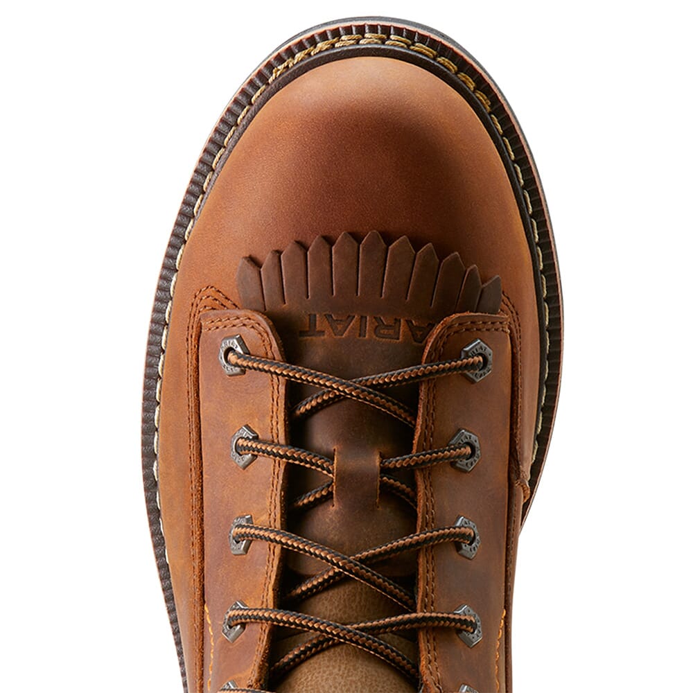 Ariat Men's Longview WP Work Boots - Copper Brown | elliottsboots
