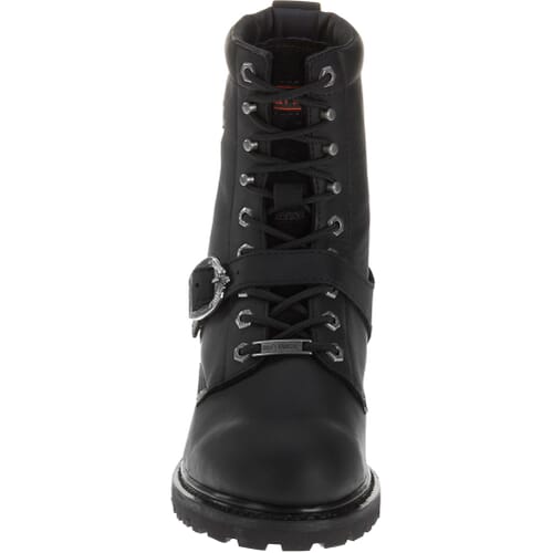 Harley-Davidson Faded Glory Black Lace-Up Motorcycle Boots 91003 Size 7.5 US Shop Black Mens Harley-Davidson Footwear Faded Glory Leather  main image 3