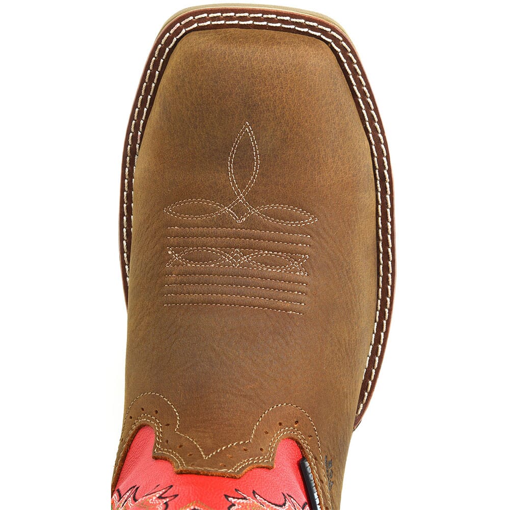 DH5358 Double H Men's Henly Safety Ropers - Goji Berry/ Real Brown