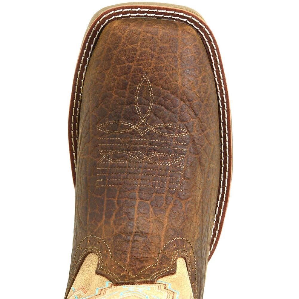 DH5361 Double H Men's Clem Work Ropers - Revel Oatmeal/Buffalo