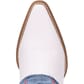 Dingo Women's Glory Days Leather Boots - White/Denim