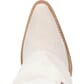 Dingo Women's Buckle Bunny Suede Boots - White