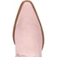 Dingo Women's Star Power Suede Leather Booties - Pink