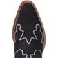 Dingo Women's Tiny Pony Suede Leather Booties - Black
