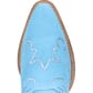Dingo Women's Tiny Pony Suede Leather Booties - Blue