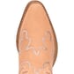 Dingo Women's Tiny Pony Suede Leather Booties - Peach